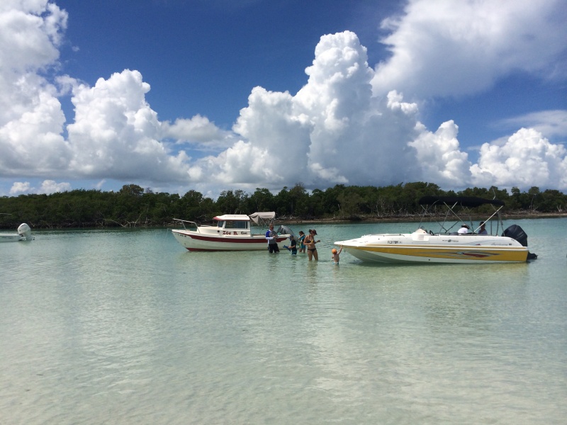 At anchor Marvin Key