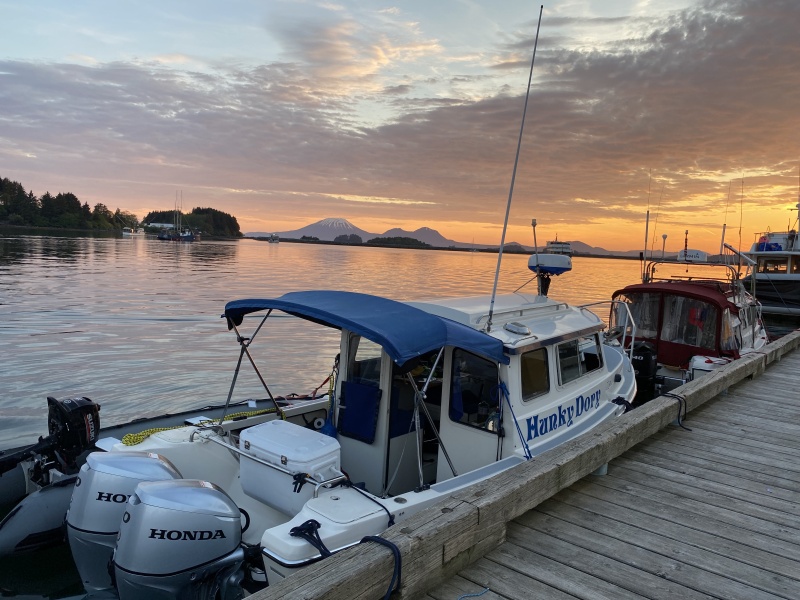 At the Sitka dock