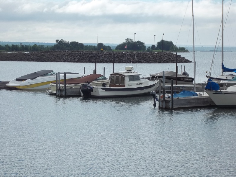 August 8/11..."Back in the Barn" after a hard morning of fishing!