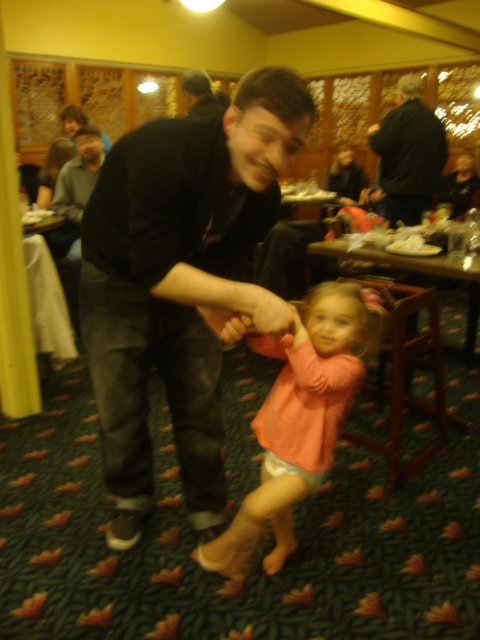 Austin and Harper
A bit blurry cuz Harper loves to swing around with her Uncle Austin