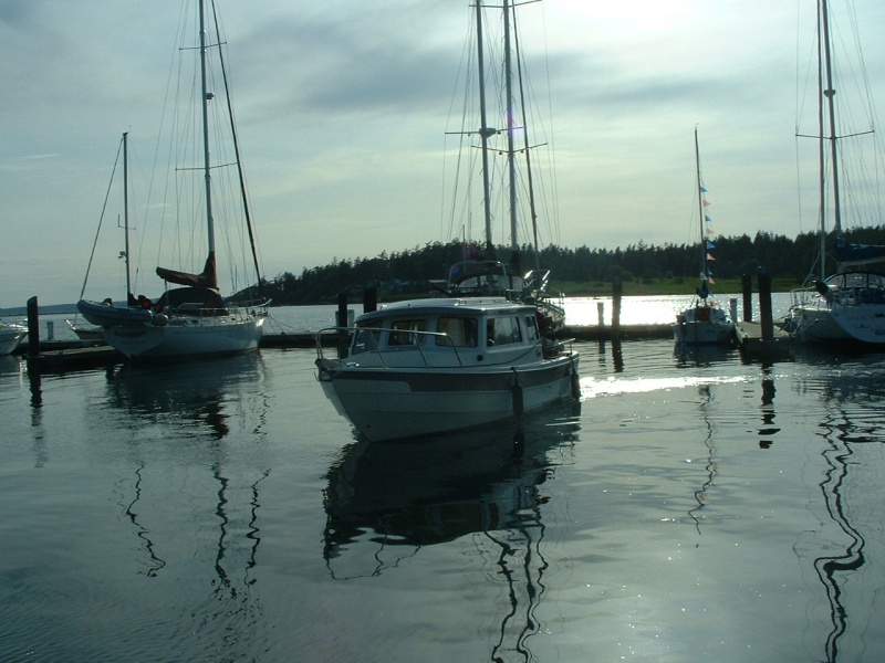 (B~C) Brat boat cleared for landing