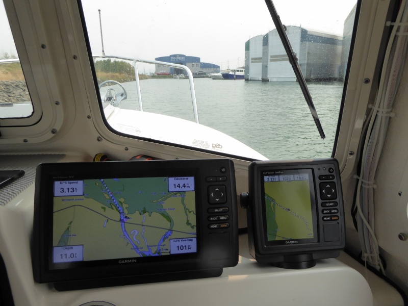 Back at the marina Sunday afternoon, only 14.5nm on this trip.