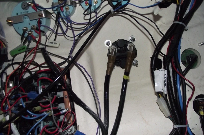 Back of Helm pump (Steering) before autopilot