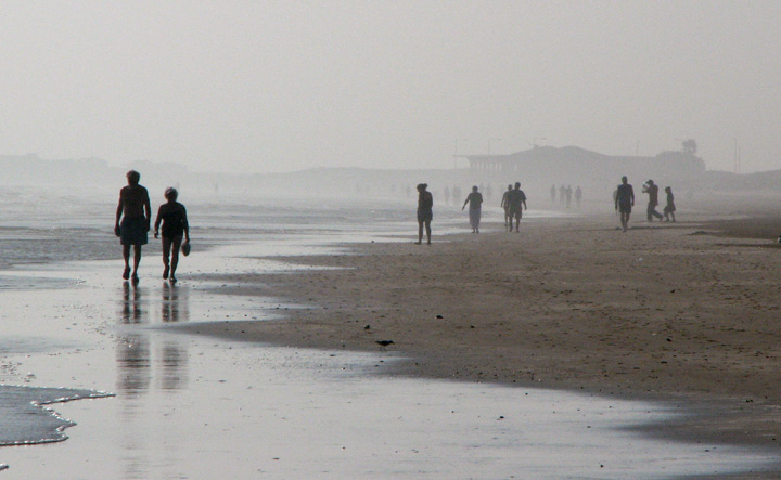 Beach walkers