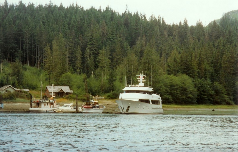 Blind Channel Resort - 94' Zarina. It' was a nice yacht but not quite the same as a cozy CD Cruiser.