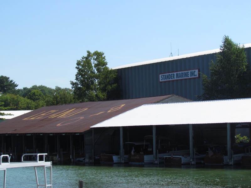 boat shed on Lake Leelanau