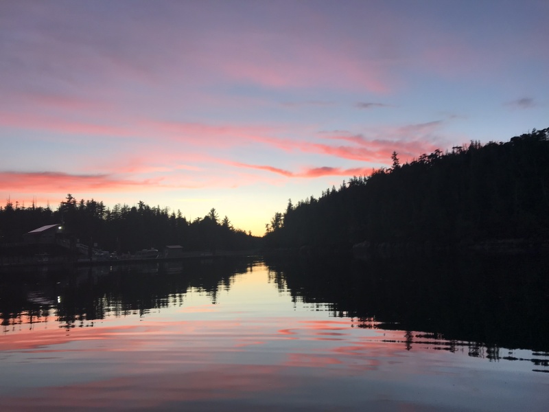 Calm anchorage