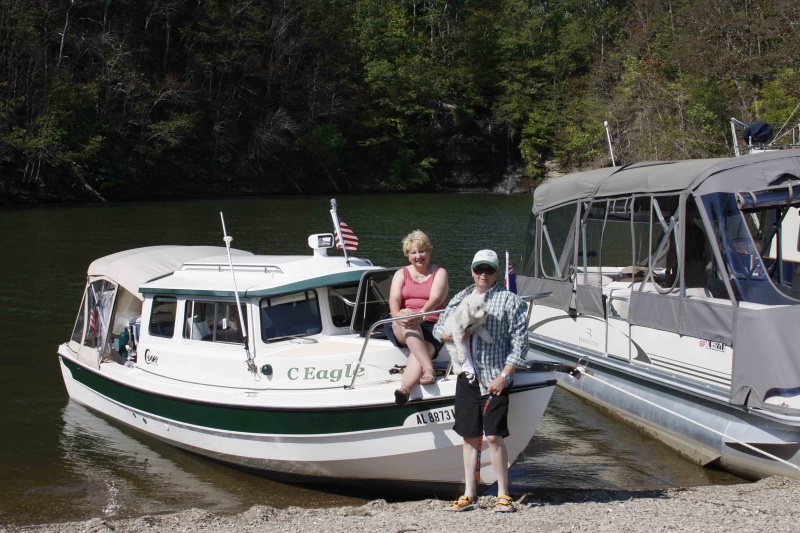 Captain, 1st mate and 1.5 mate; visitors show up early in the morning