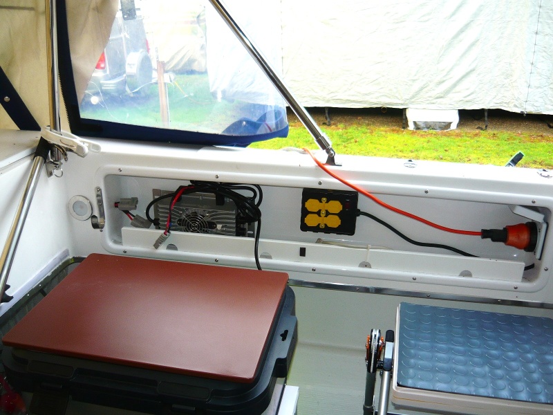 charger and shore power plug