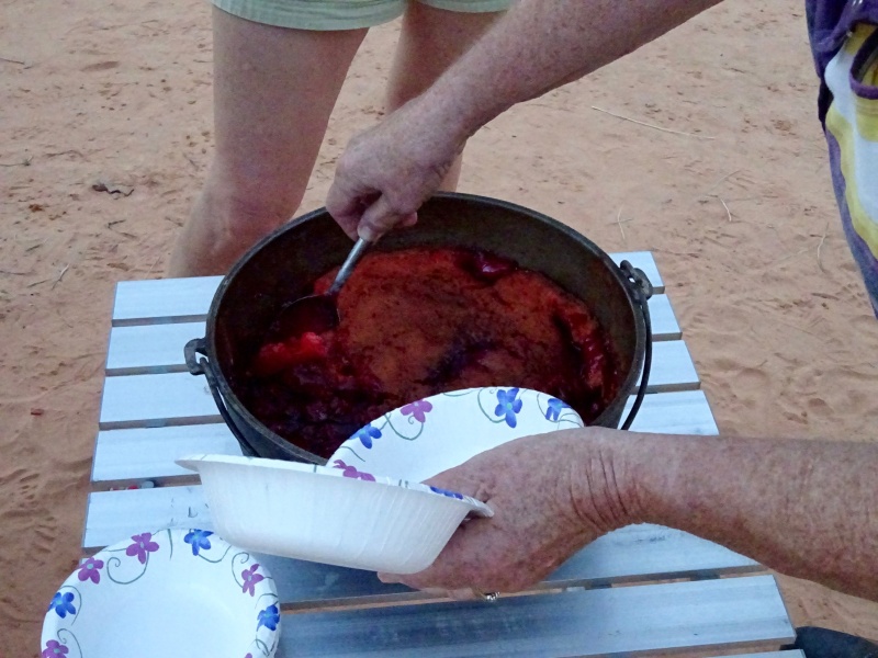 cherry cobbler