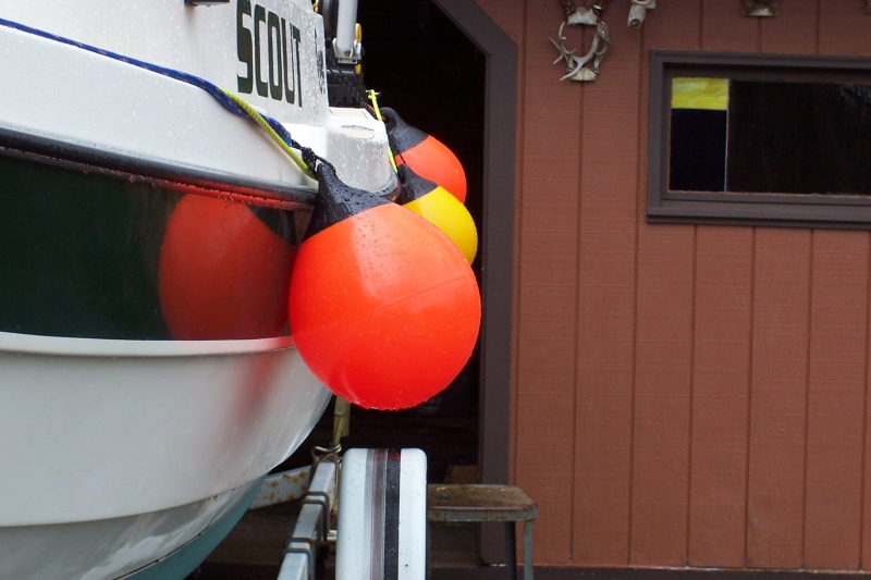 (Chris Bulovsky)New fenders have a flat profile to fit flat docks.