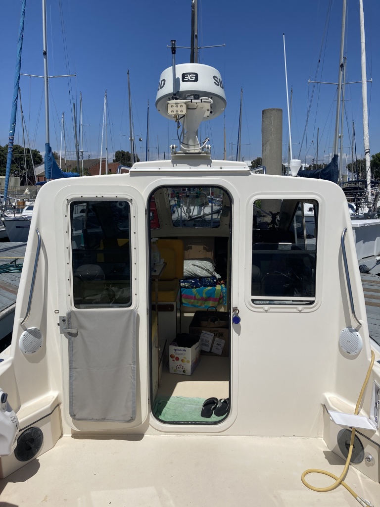 cockpit - radar led spreader and mast light
