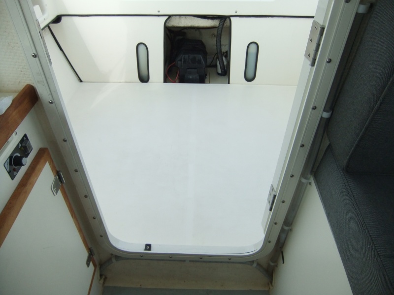 Cockpit view from cabin