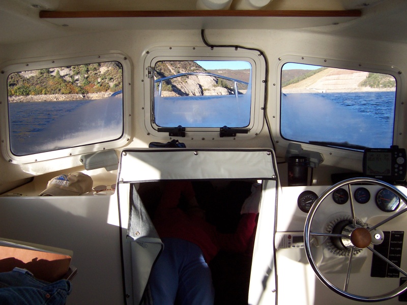 Condensation on windows.