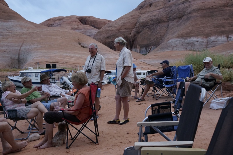 Conversation after dinner