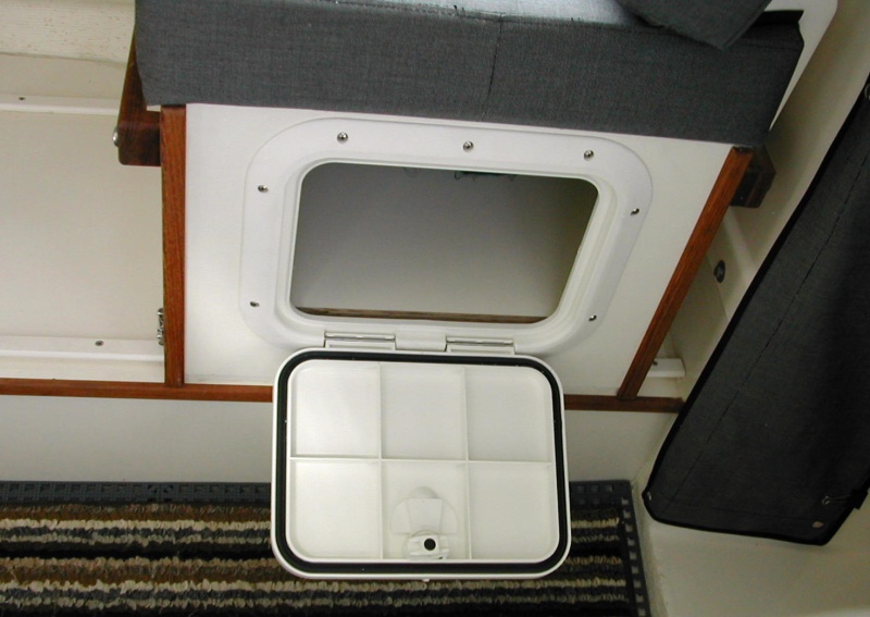 copilot seat hatch