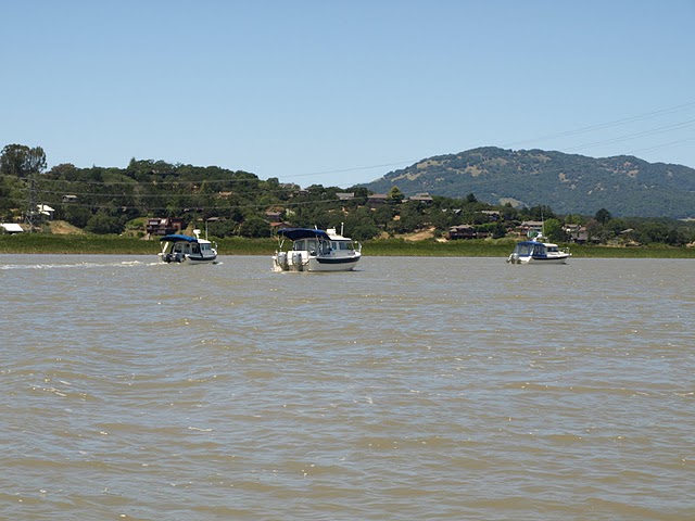 Cruising to Petaluma.