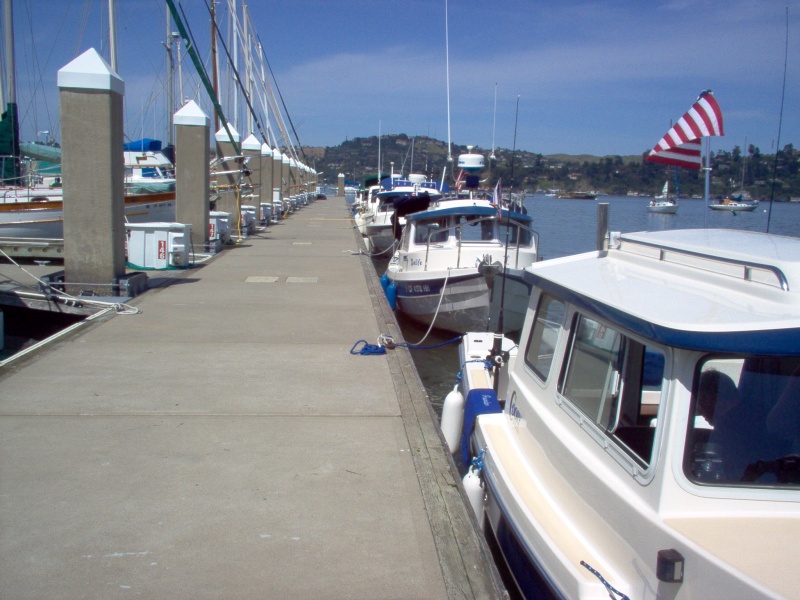 (Cygnet) Sausalito Harbor C-Dory\'s on F-Dock