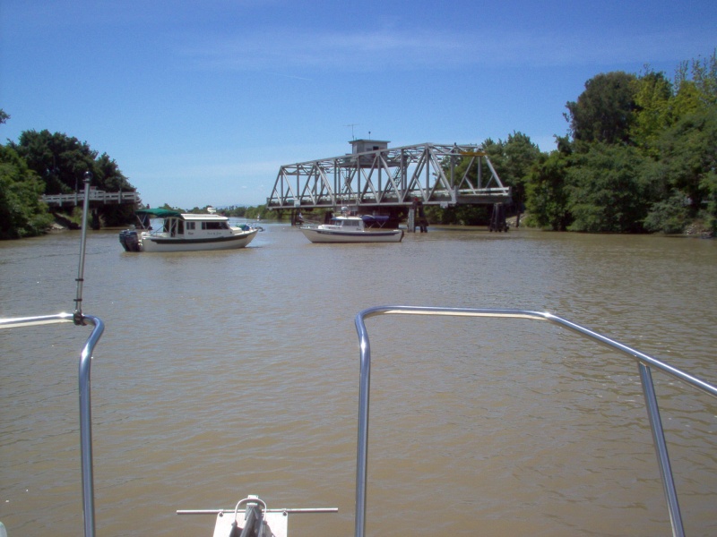 (Cygnet) Swinging Bridge on the Georgiana Slough