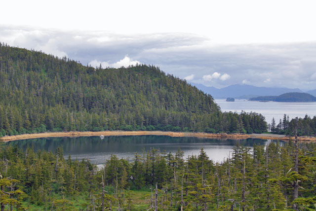 Day Care Bay from the ridge.