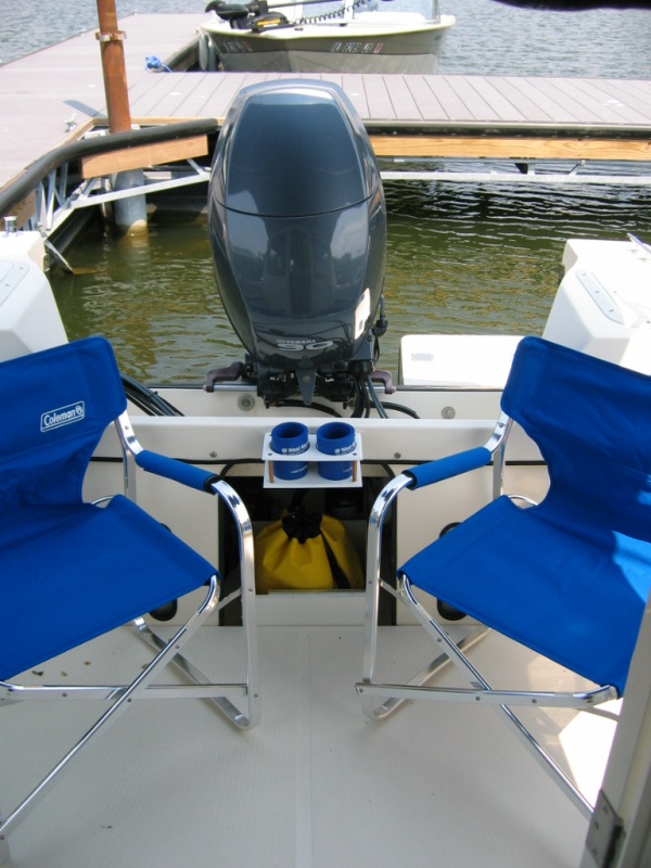 Drink holder on hanger