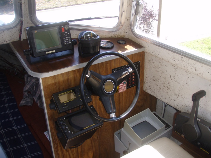 Electonics that came with the boat.