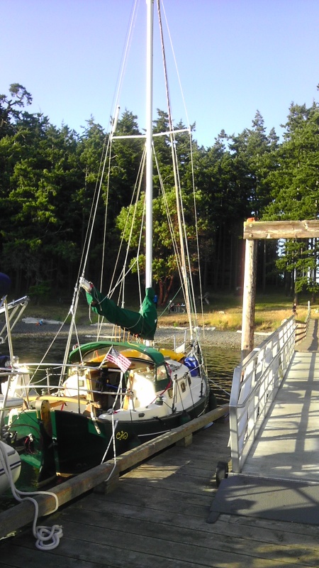 Flicka James Island - returning home