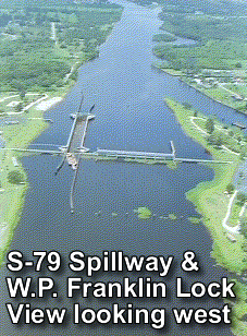 Franklin lock looking west
