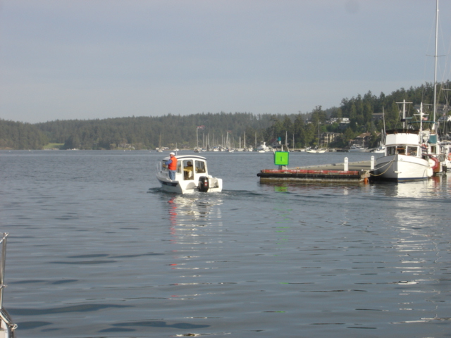 Fred, Joe & some other 
C-Brats on the Venture 23.
