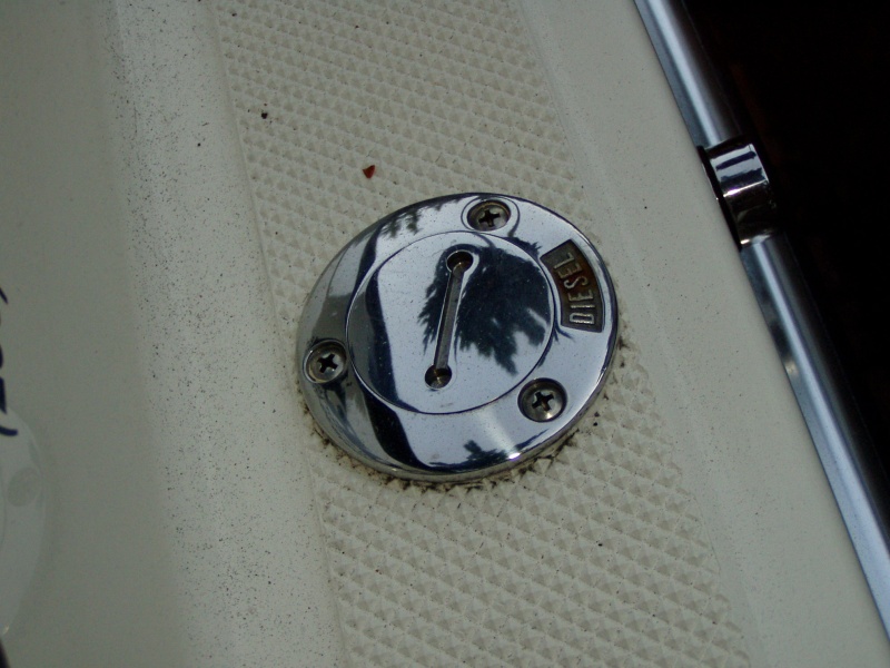 fuel filler on starboard side