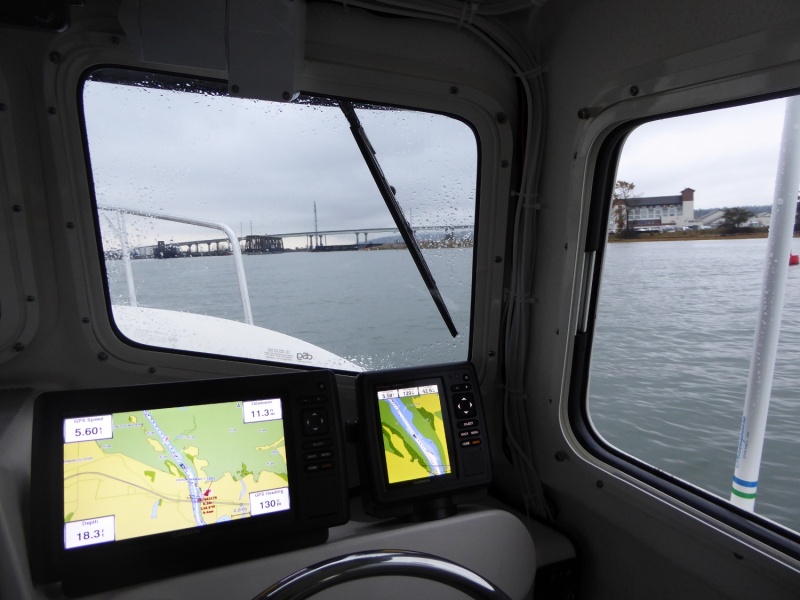 Funny thing was there was virtually no wind back at Twin Bridges while it was blowing a steady 15-20 mph in Anacortes just 6 nm away.