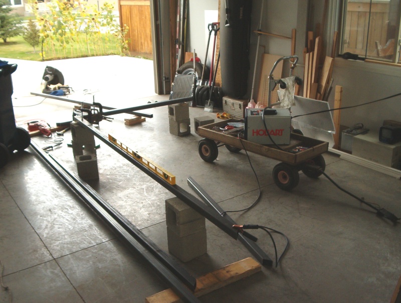 Getting started on the trailer frame