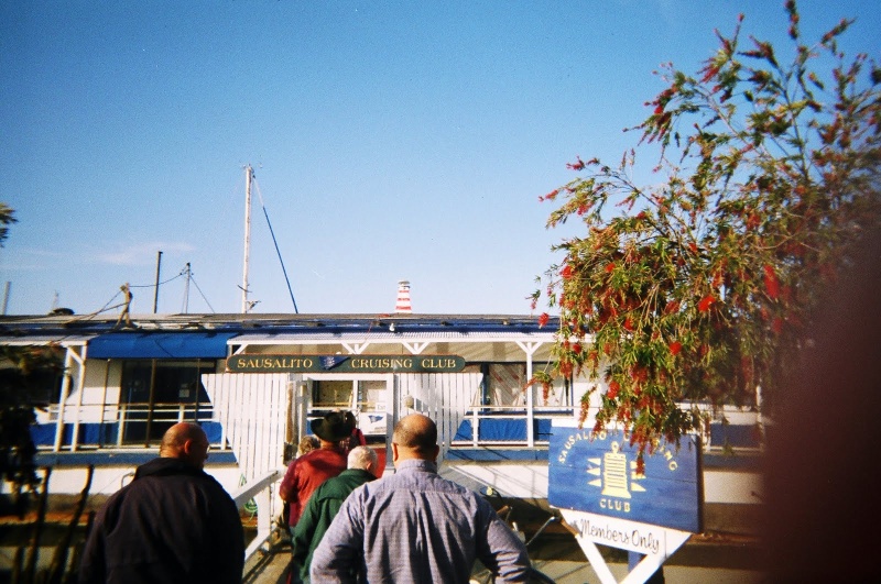 Good times at the Sausalito Cruising Club. Get ready for the tattoo contest!