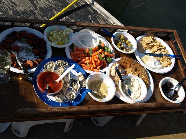 Goodies at the San Francisco docks.