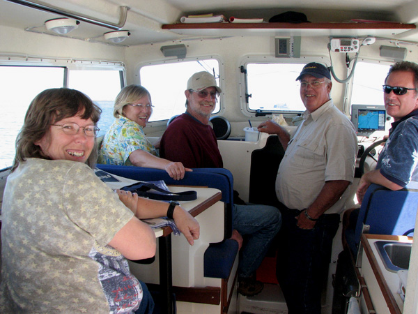 Group shot on Wild Blue