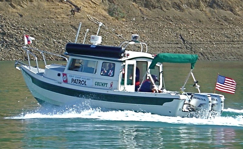 Grumpy on Patrol - Lake Berryessa, CA