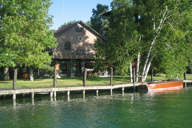 Hack Ma Tack Inn on the Cheboygan River.