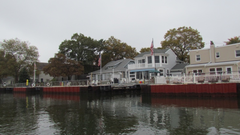 Homes along the Point Pleasant Canal which also is part of the Inter Coastal Waterway