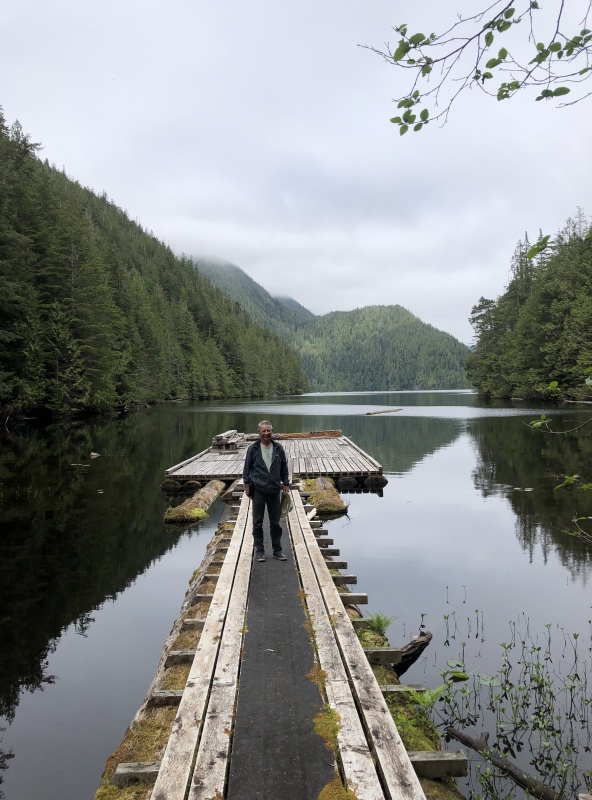 Huaskin Lake above Turnbull Cove