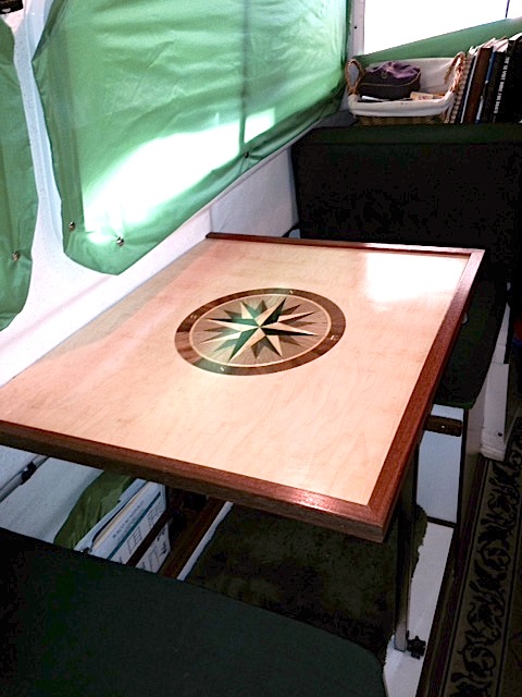 I like my mahogany outside corner I made.