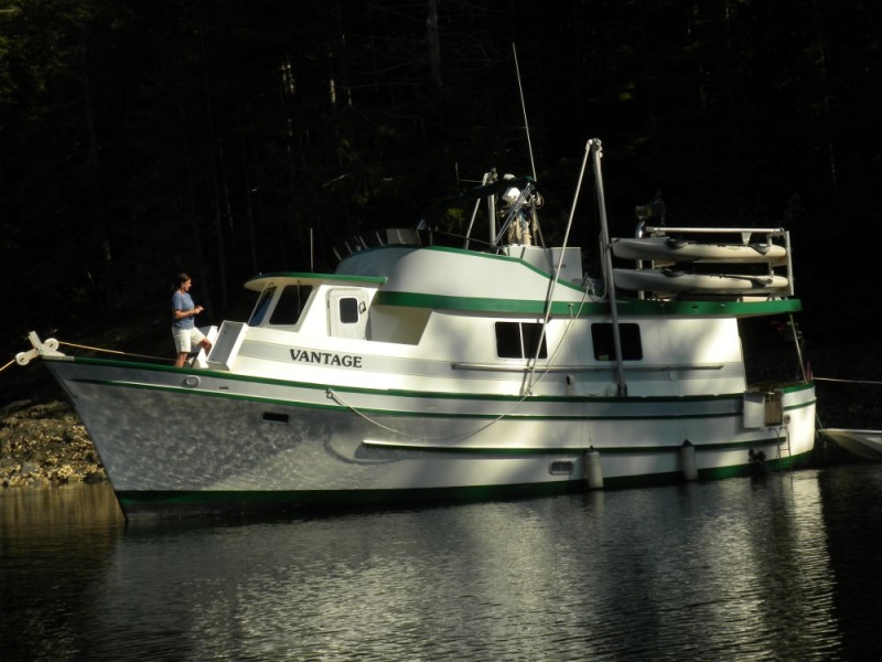 Inside Passage 2011 - Southbound, Meeting Vantage in Desolation 02