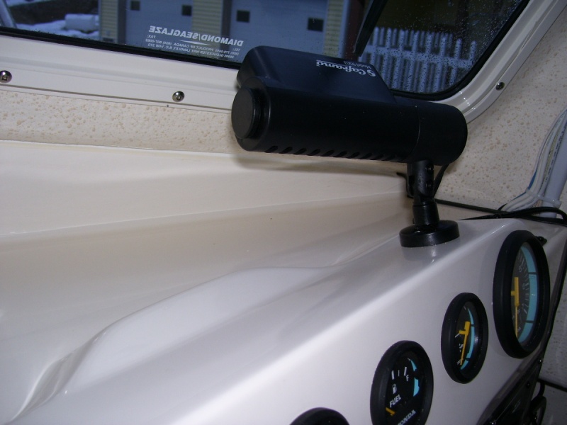 Installed 100 watt heater/fan/defroster