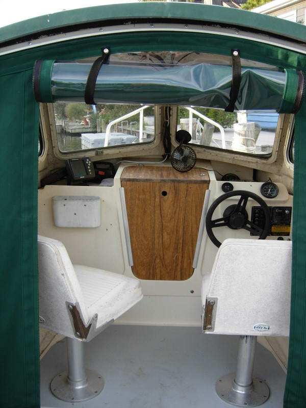 Interior view from stern