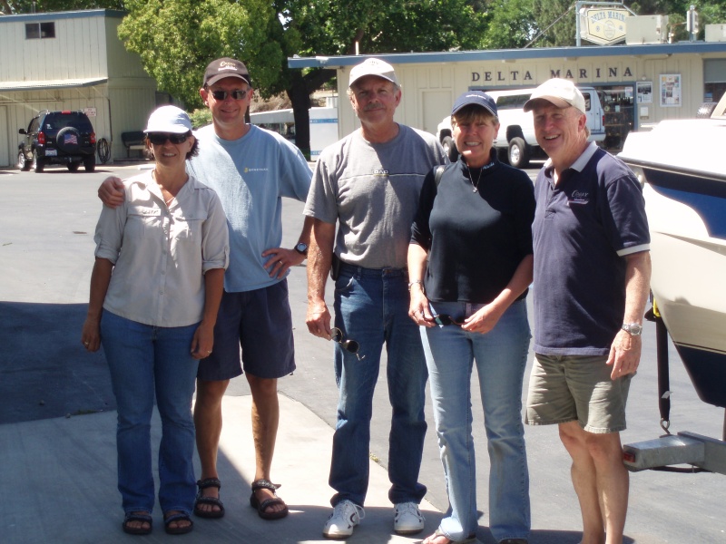 Just before hitting the road home. L-R: Kerry & Sam, Steve, Kathy & Jim