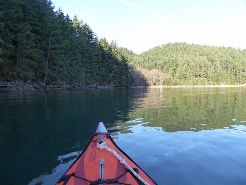 Kayaking around Eagle Harbor