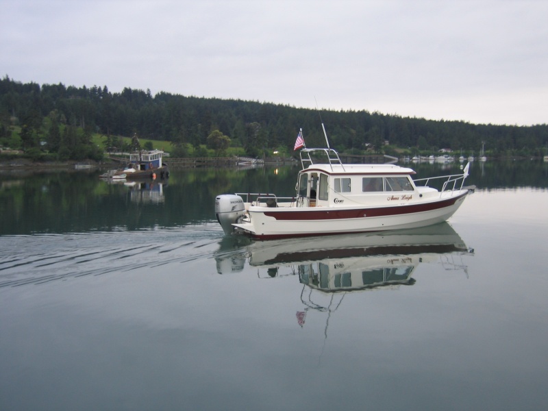 (Knotty-C) Anna Leigh in Fishermen's Bay, Lopez Is.