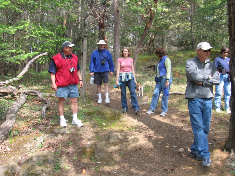 (Knotty C) Hiking on Stuart Is.