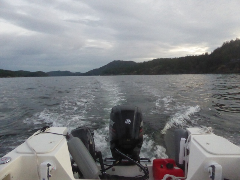 Leaving Bedwell Harbour early Sunday morning