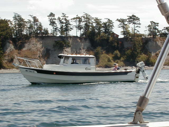 Little Buddy passes by