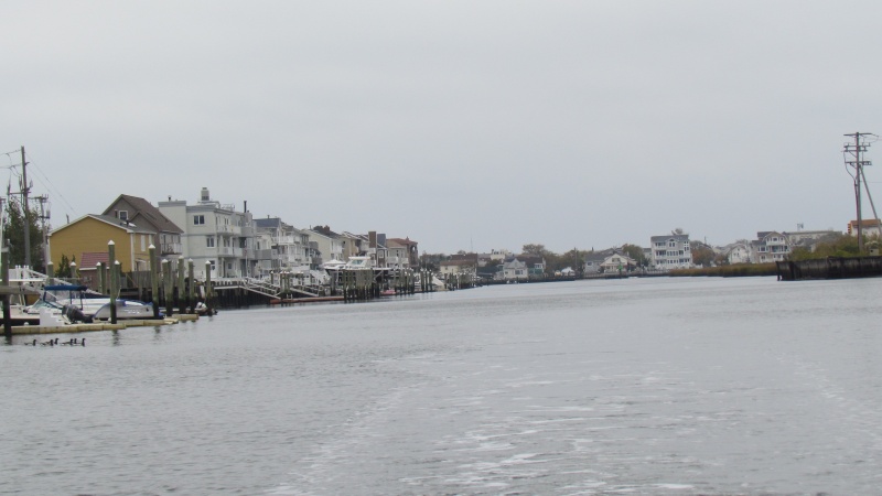 Lots to look at, not much boat traffic in late October